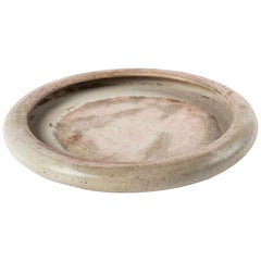 Mid-Century Modern Round Ceramic Dish Made by Guérin, France