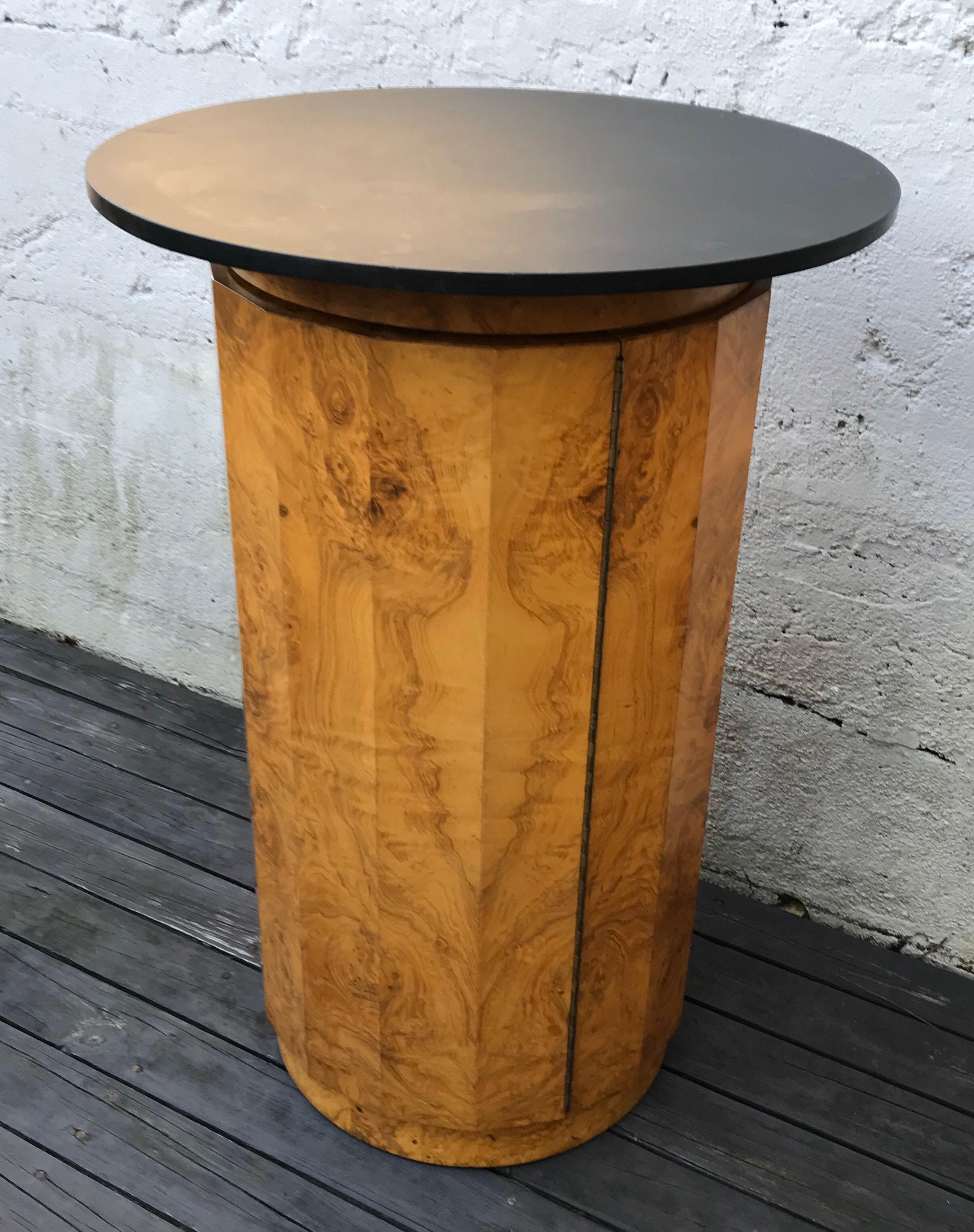 Mid-20th Century Mid-Century Modern Round Cocktail Bar by Edward Wormley for Dunbar, 1960s
