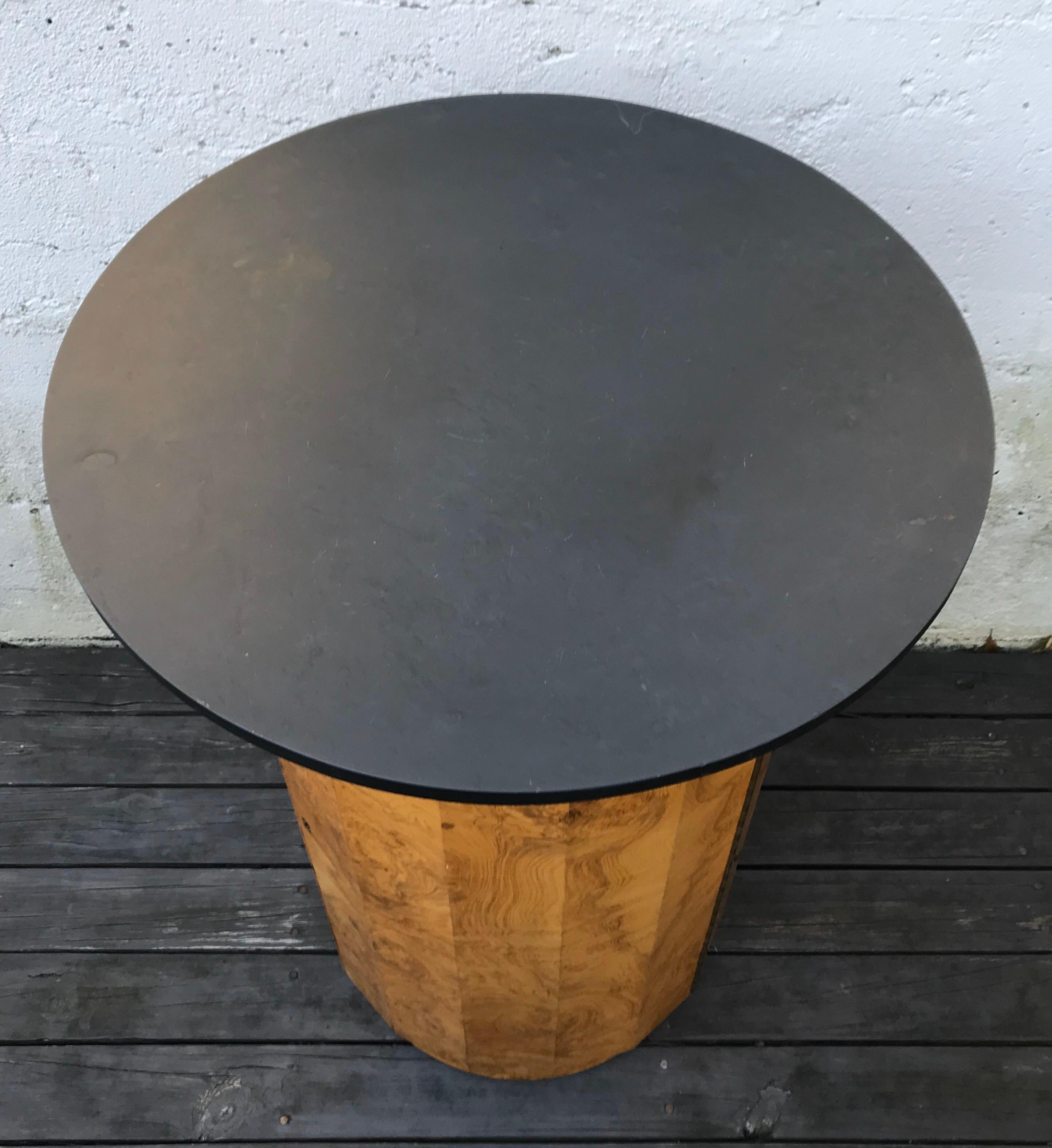 Mid-Century Modern Round Cocktail Bar by Edward Wormley for Dunbar, 1960s 1