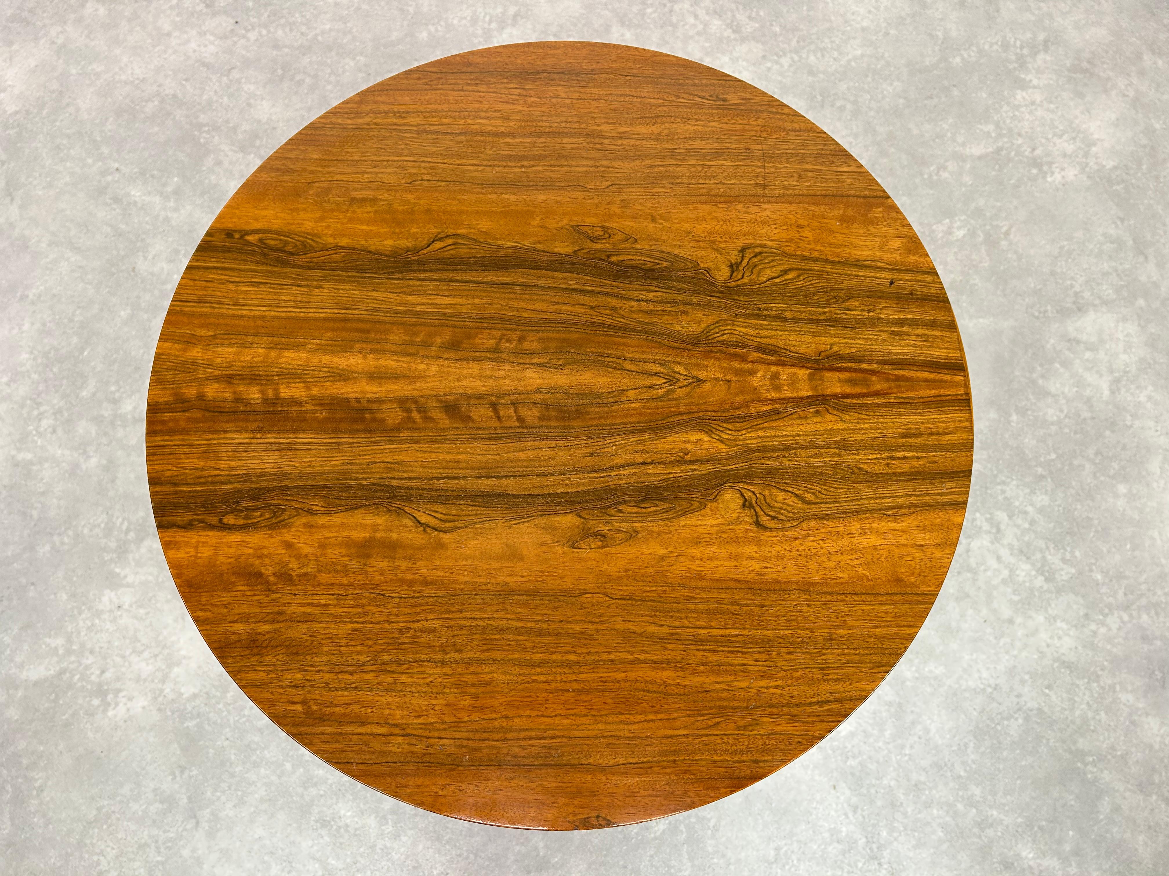 Slovak Mid-century modern round coffee table For Sale