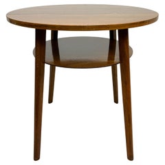 Mid-century modern round coffee table