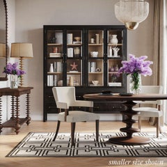 Mid Century Modern Round Dining Table - 72"