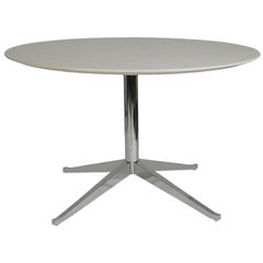 Mid-Century Modern Round Dining Table or Desk by Florence Knoll for Knoll