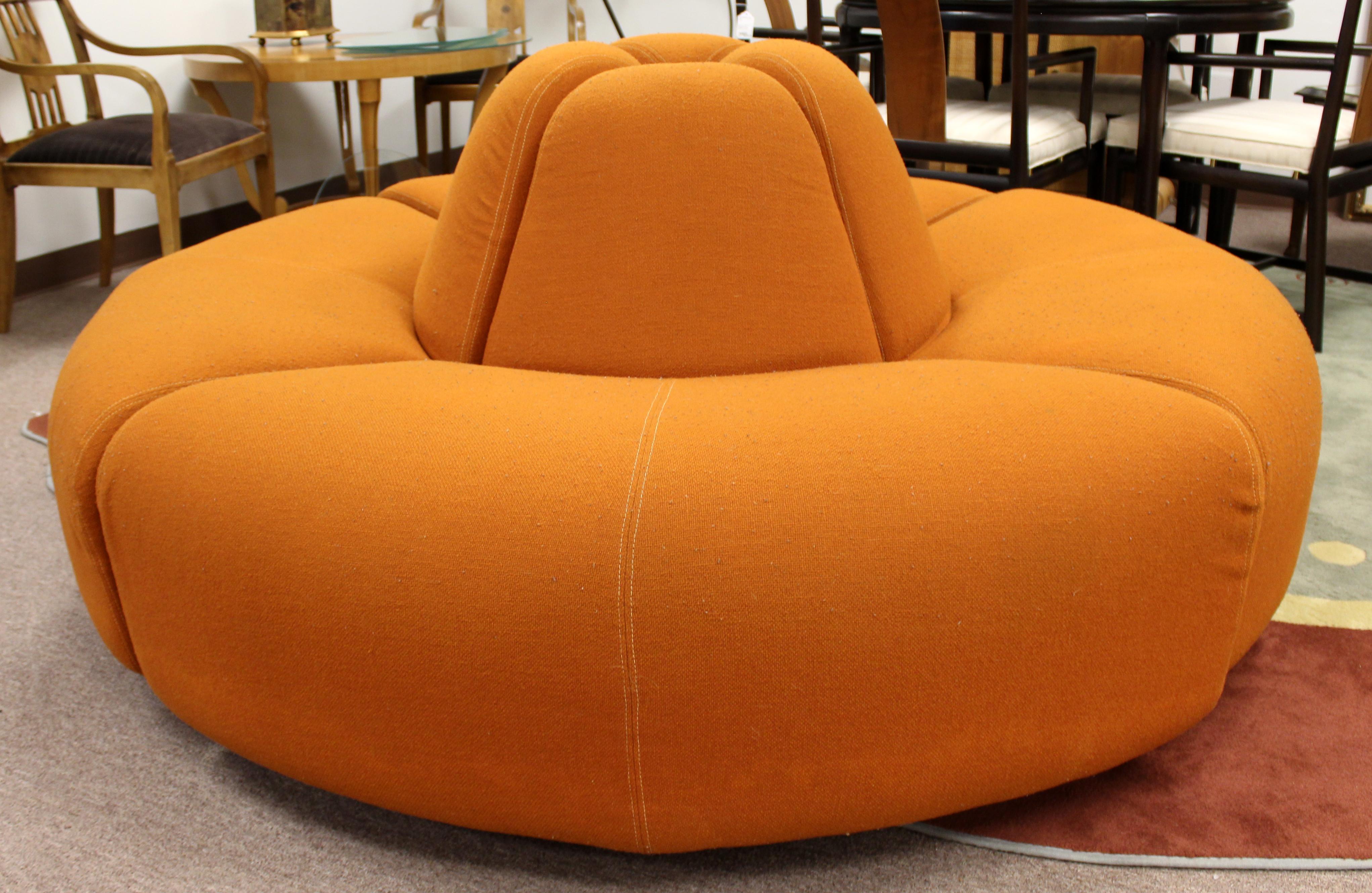 modern round lobby sofa