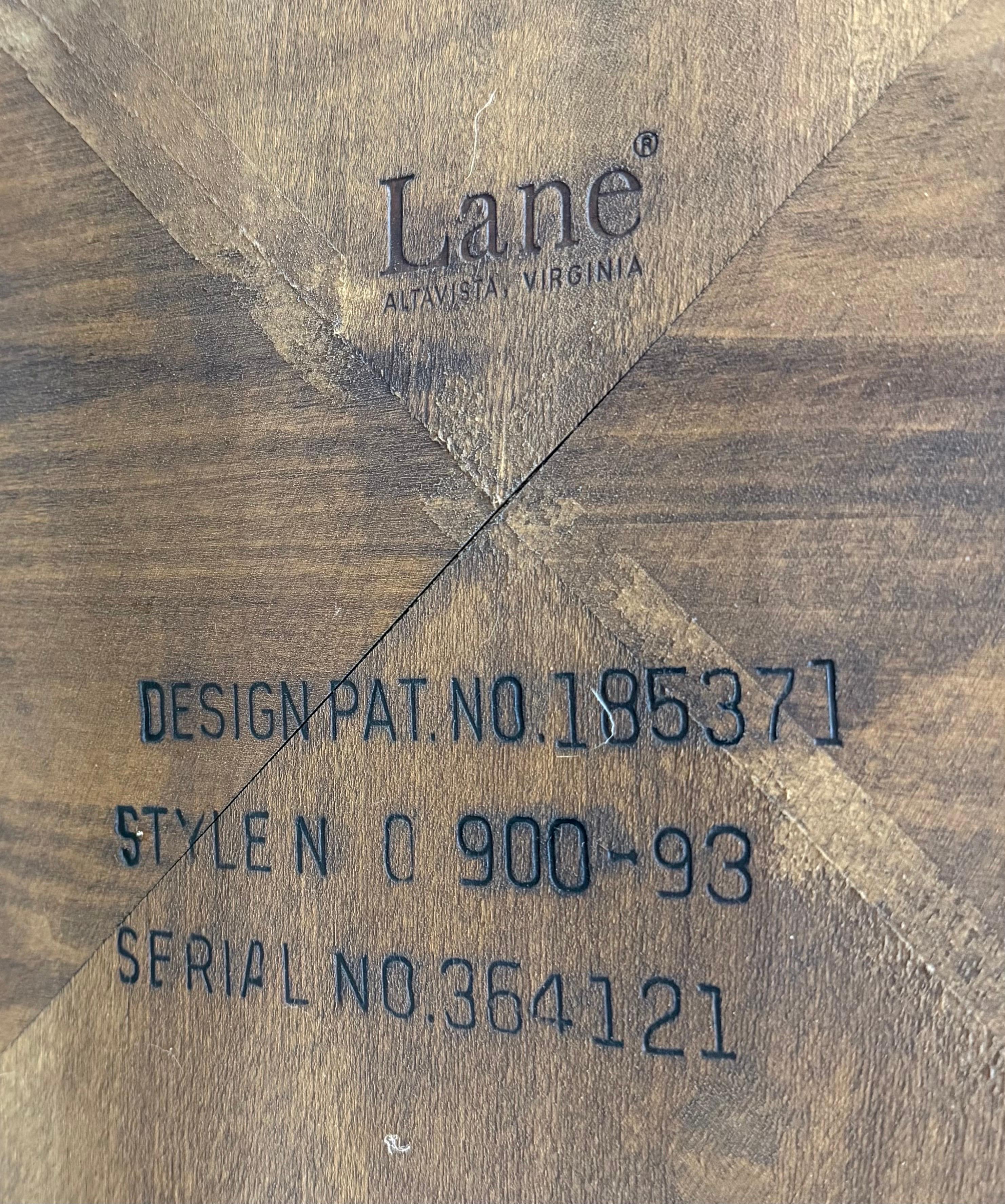 Mid-Century Modern Round Lane Acclaim Coffee Table For Sale 2