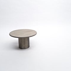 Mid-Century Modern Round Marble Coffee Tables, Italy, 1970, Set of Three