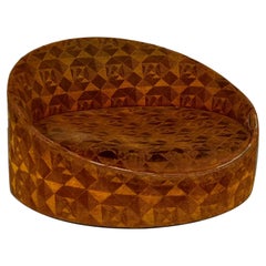 Mid-Century Modern Round Satellite Chair by Adrian Pearsall for Craft Associates