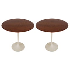 Mid-Century Modern Round Tulip End or Side Tables by Eero Saarinen for Knoll