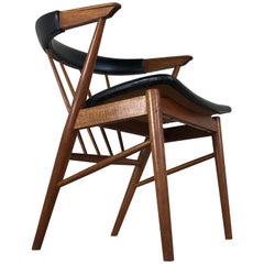 Mid-Century Modern Roundback Chair in Teak by Sibast, Denmark, 1950s