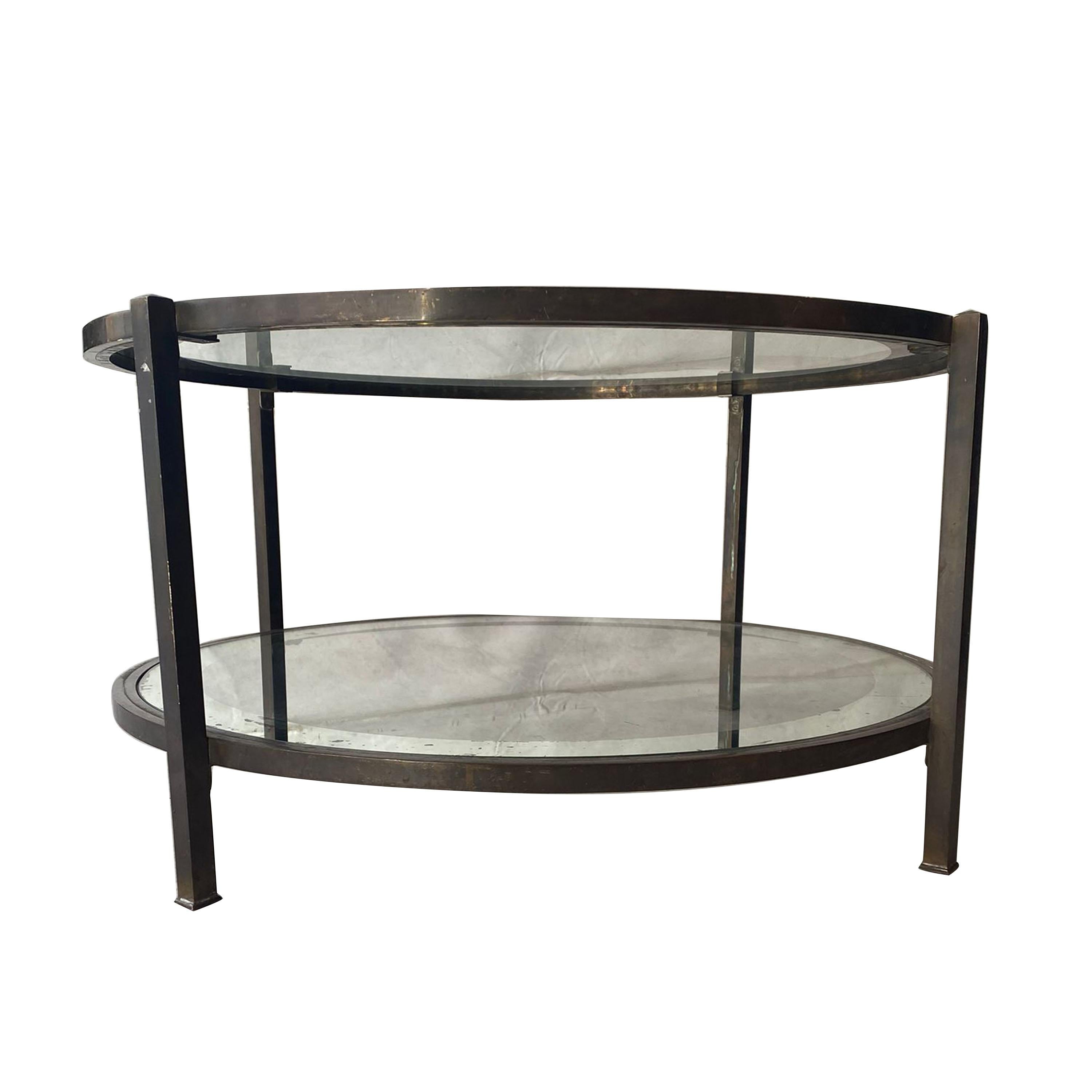 French Mid-Century Modern Rounded Center Table, France, 1960
