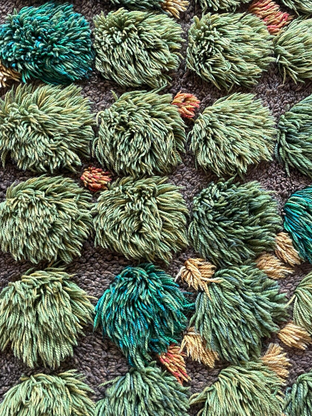 Late 20th Century Mid-Century Modern Rug/Tapestry 