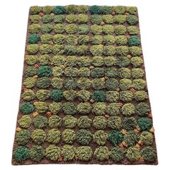 Mid-Century Modern Rug/Tapestry "Garden Illusion"