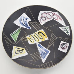 Moderne Ruscha-Dekoschale „Marocco“ aus der Mitte des Jahrhunderts, 1950er Jahre, Fat Lava WGP Design