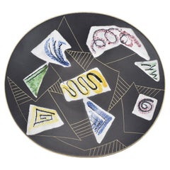 Mid Century Modern Ruscha "Marocco" Decorative Bowl, 1950s, Fat Lava WGP Design