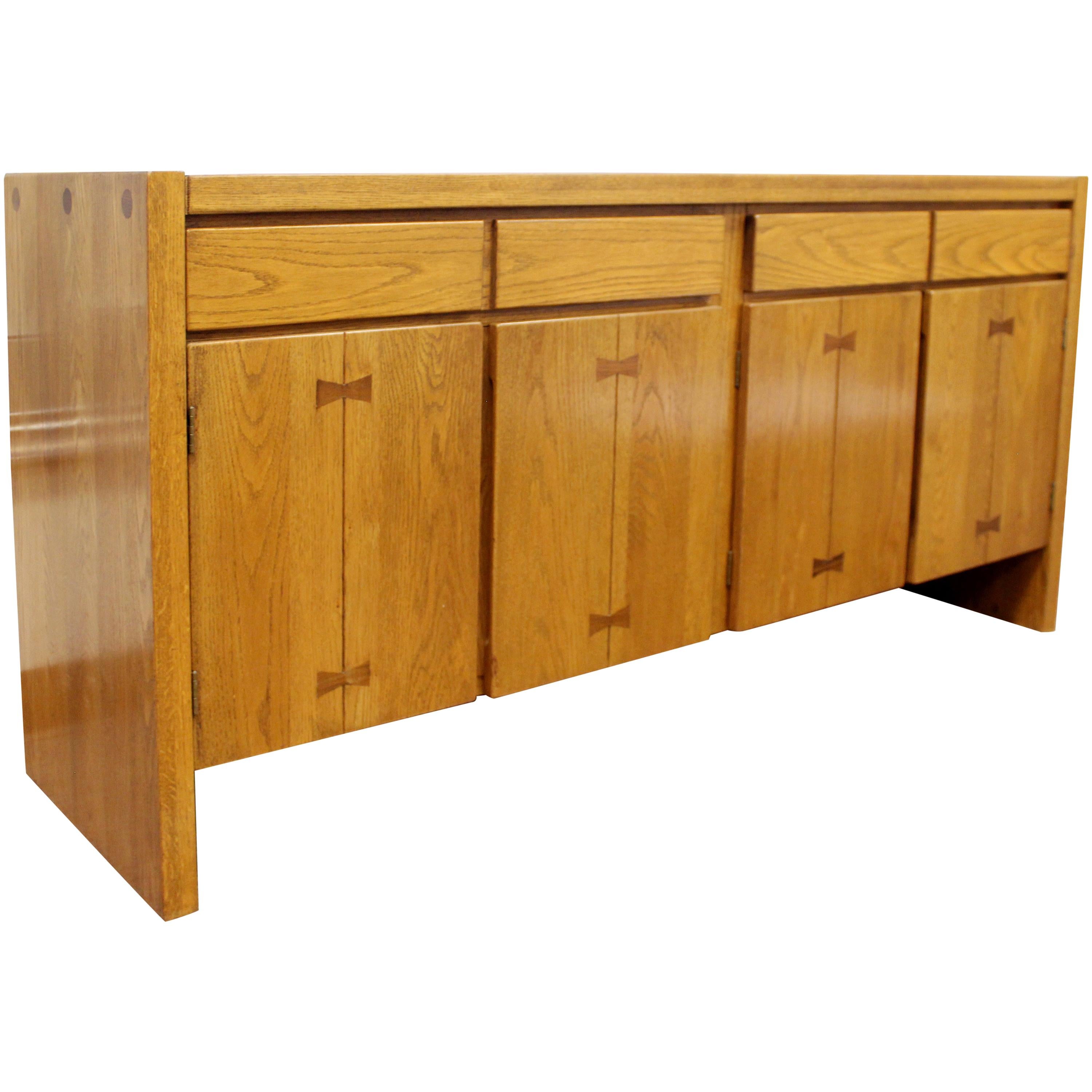 Mid-Century Modern Russel Wright for Conant Ball Wood Sideboard Credenza, 1950s