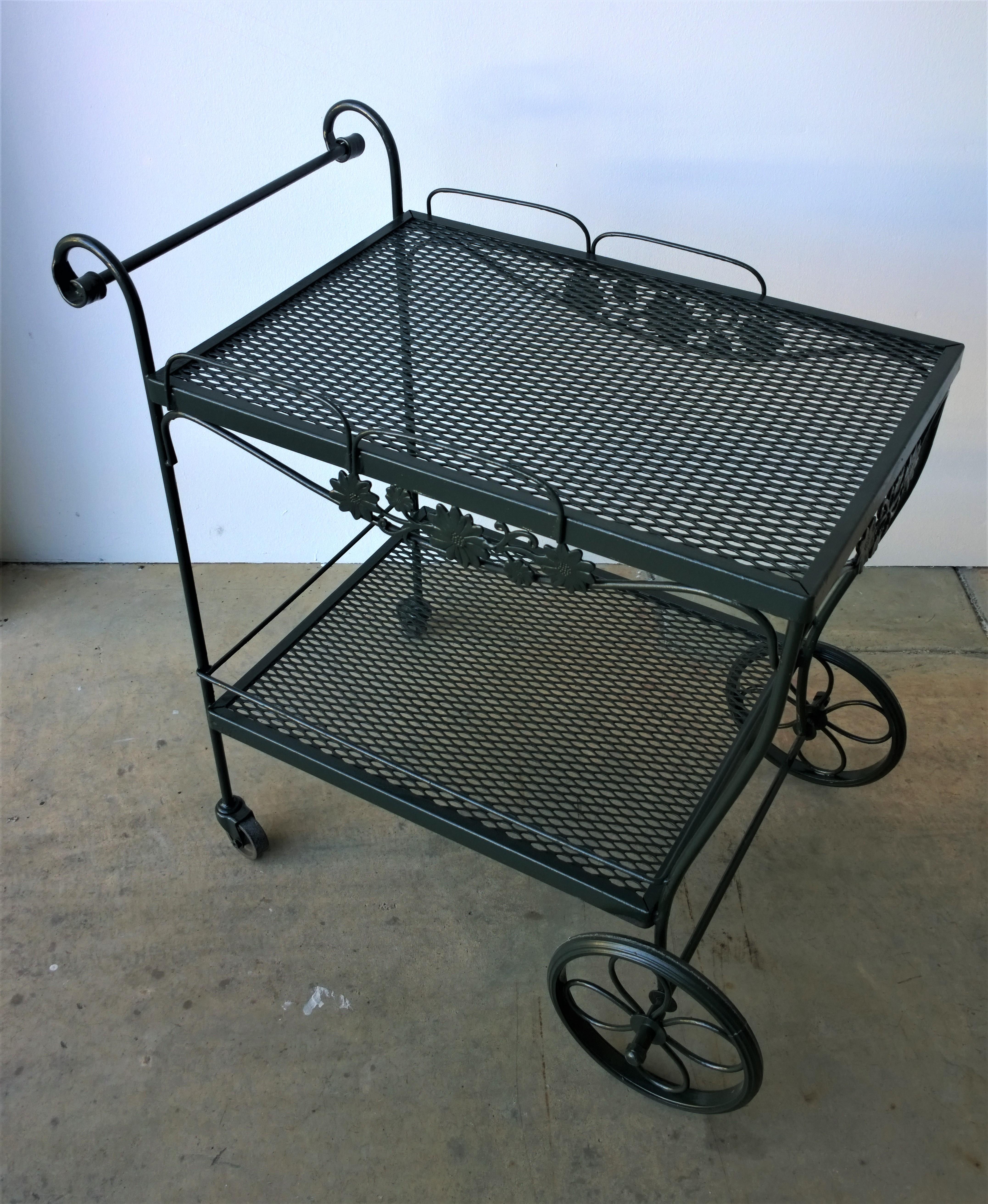 woodard bar cart