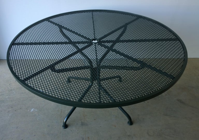 Mid-Century Modern Russell Woodard Arnold Palmer Patio Set of 4 Chairs and Table at 1stdibs