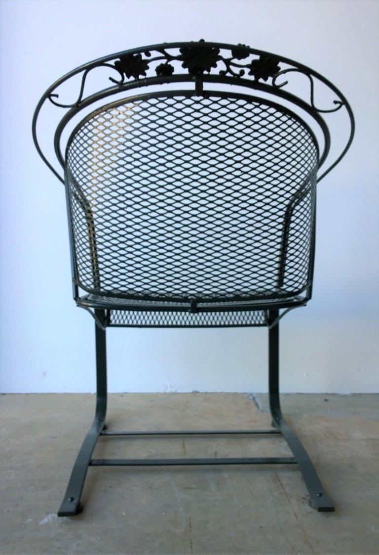 Mid-Century Modern Russell Woodard Arnold Palmer Patio Set of 4 Chairs and Table at 1stdibs