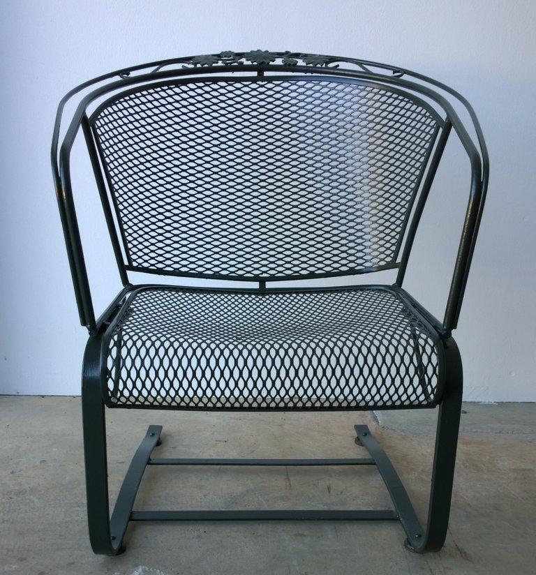 Mid-Century Modern Russell Woodard Arnold Palmer Patio Set of 4 Chairs and Table at 1stdibs