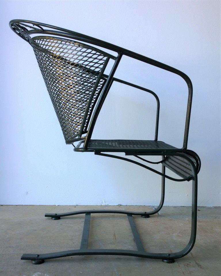 Mid-Century Modern Russell Woodard Arnold Palmer Patio Set of 4 Chairs and Table at 1stdibs