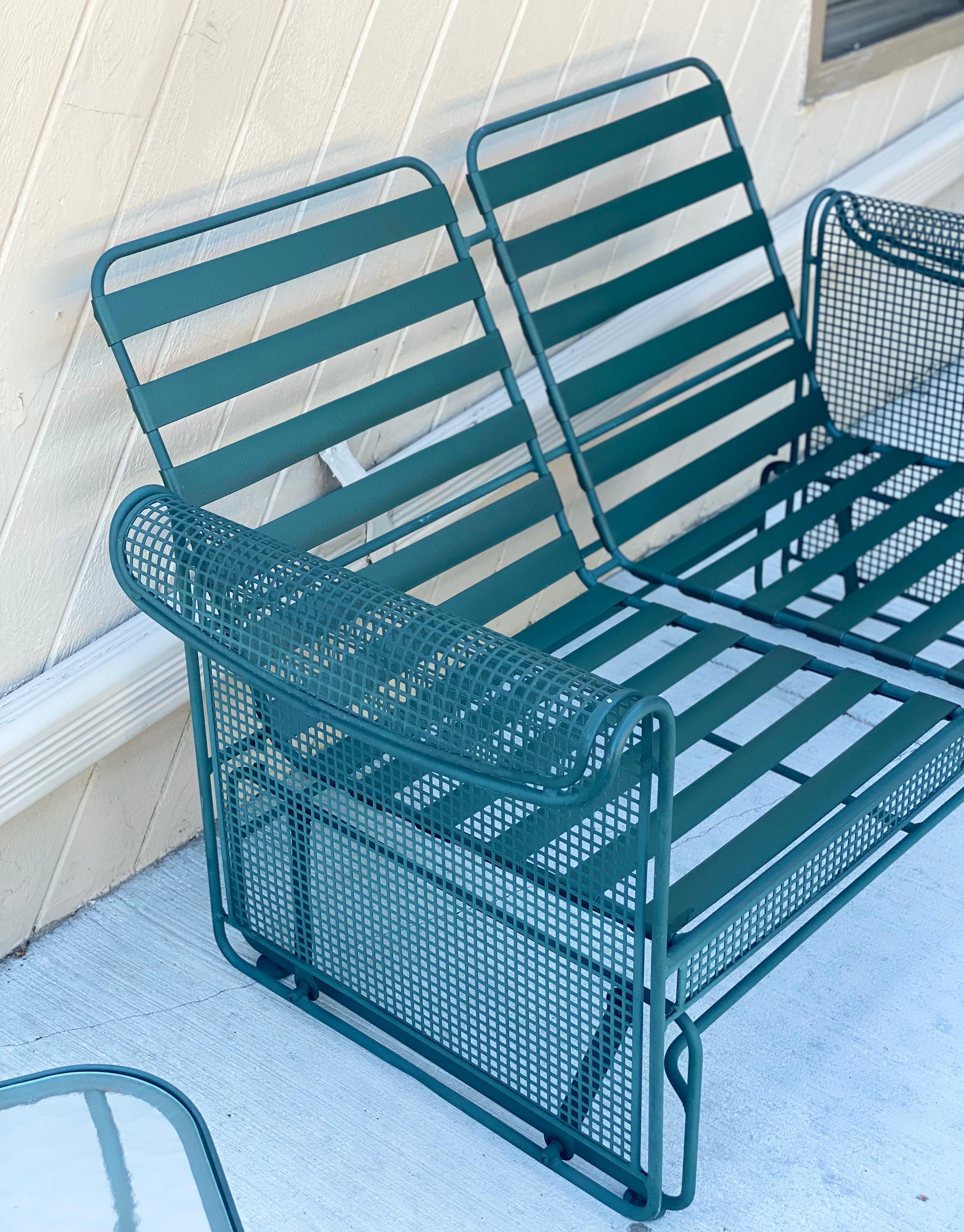 modern glider outdoor