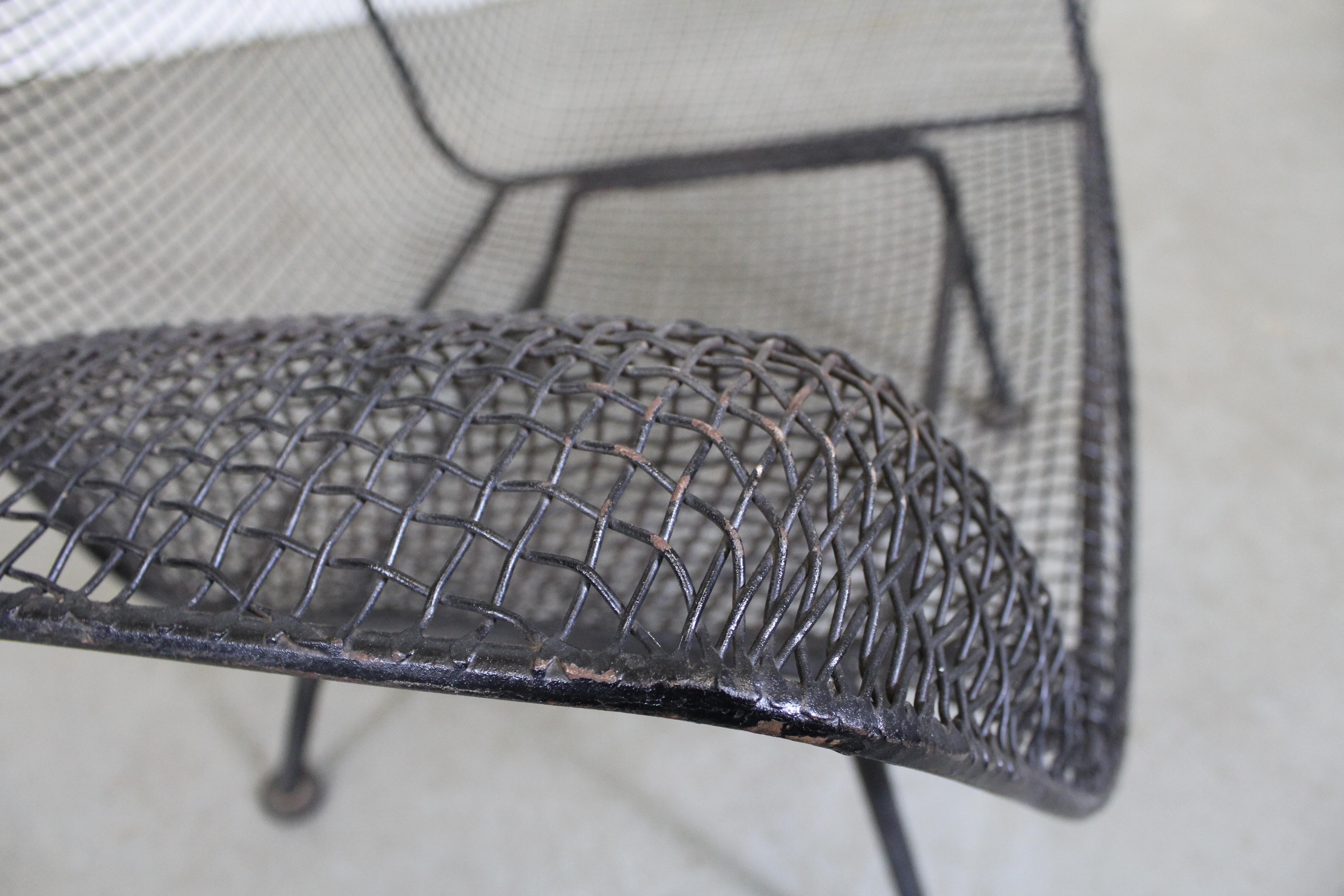 Mid-Century Modern Russell Woodard 'Sculptura' Outdoor Lounge Chair 3