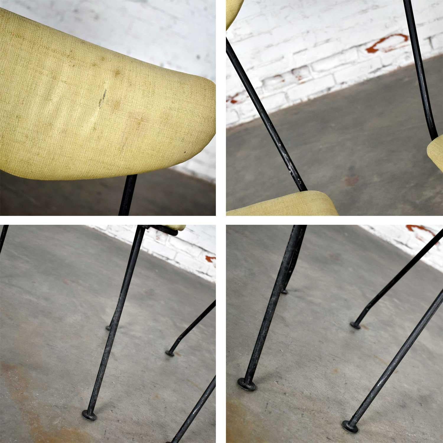Mid-Century Modern Salterini Pair Neva-Rust Patio Dining Chairs For Sale 8