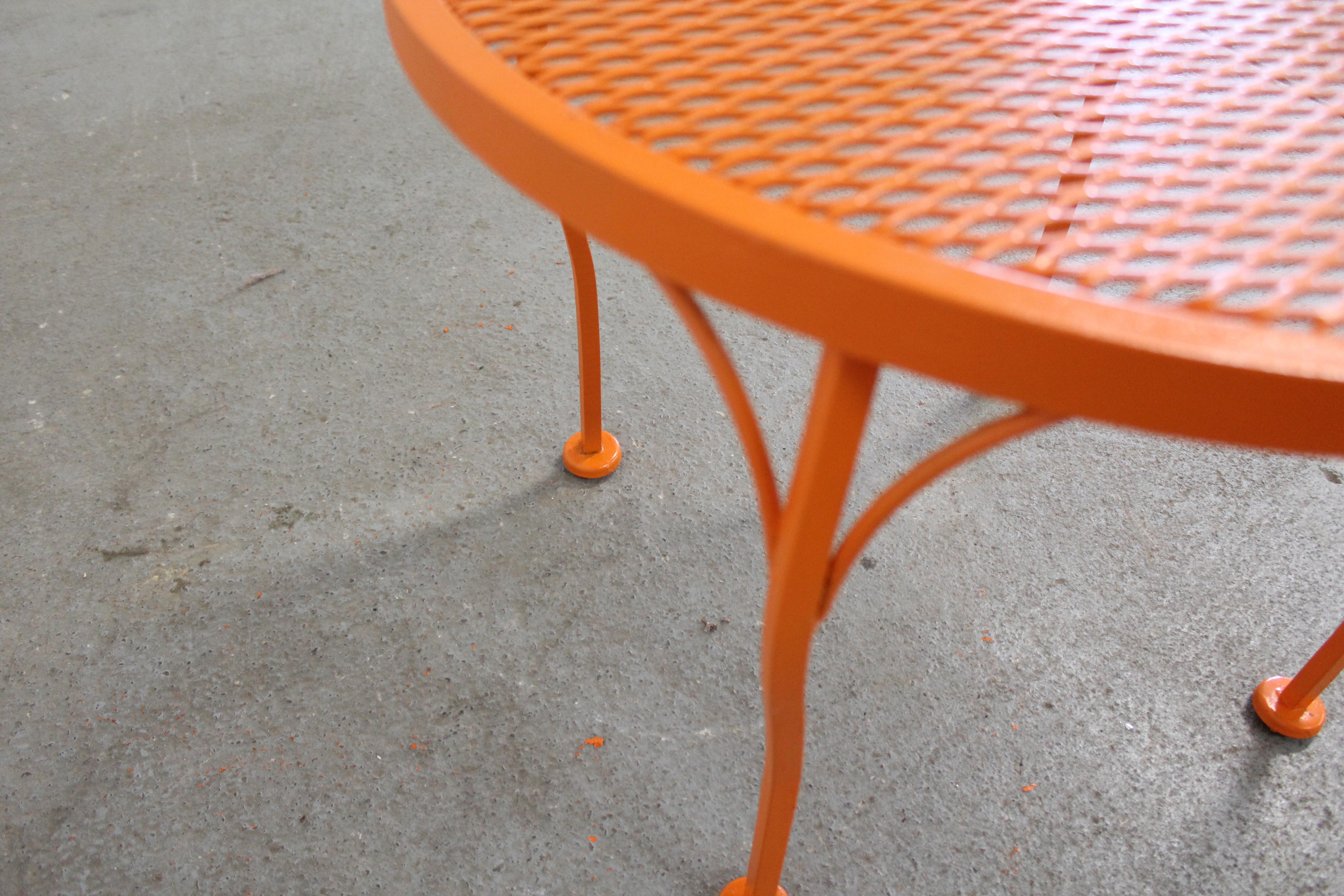 Mid-Century Modern Salterini Style Outdoor/Patio Coffee/Side Table For Sale 4