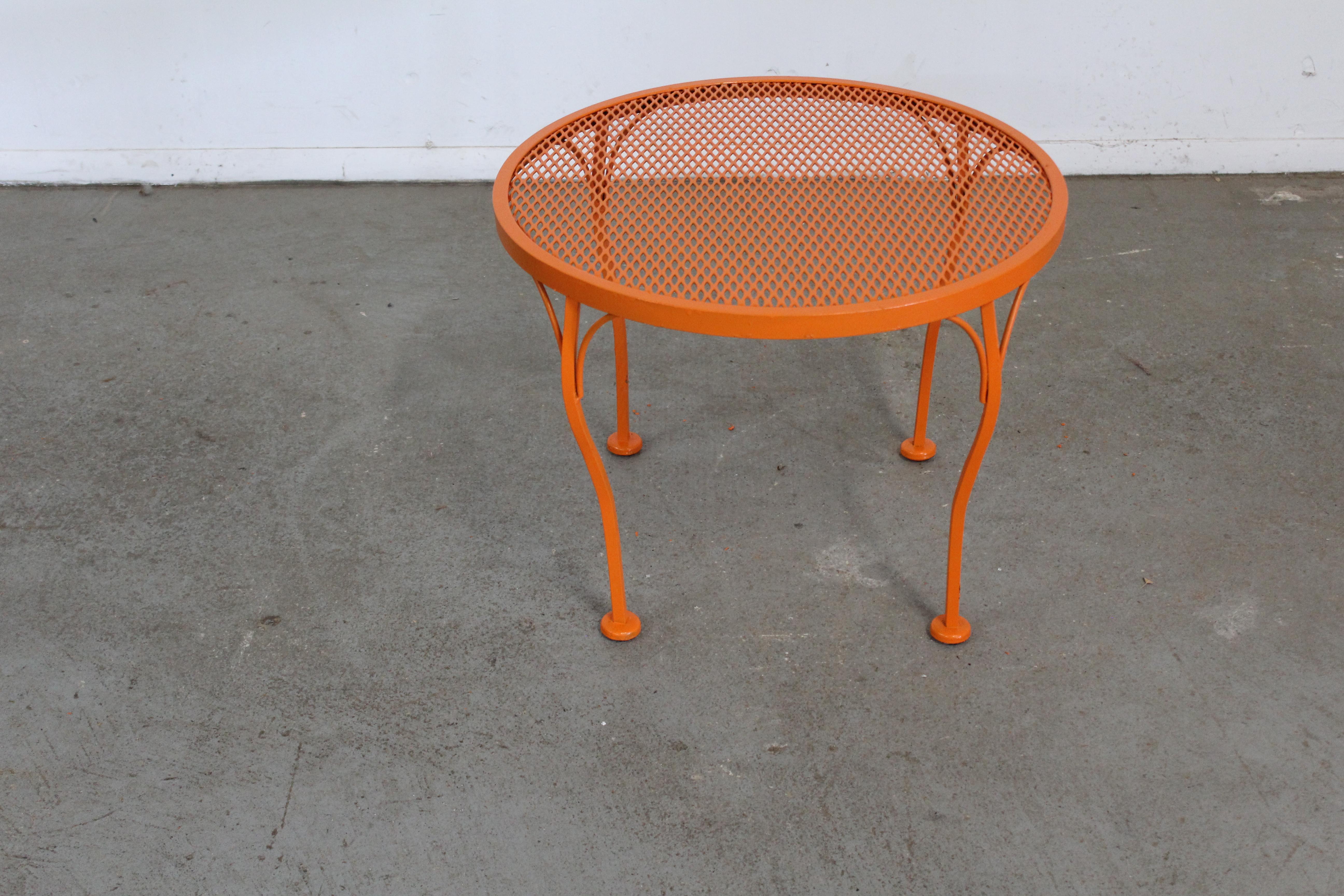 Mid-Century Modern Salterini Style Outdoor/Patio Coffee/Side Table For Sale 6