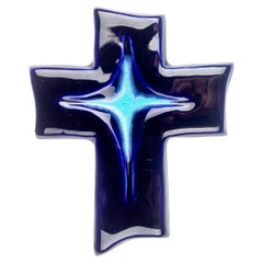  Mid-Century Modern Sapphire Cross