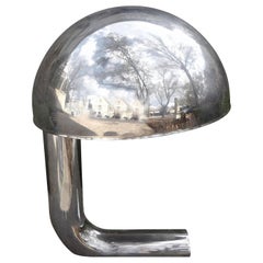 Mid-Century Modern Sarfatti for Arteluce Style Chrome Desk Lamp