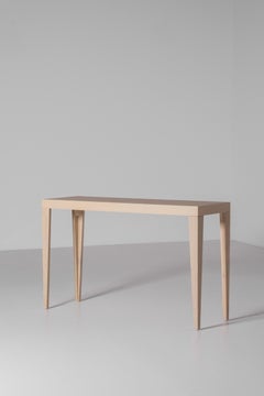 Mid-Century Modern Sassári Beige Oak Console, Handmade in Portugal by Greenapple