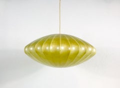 Mid-Century Modern Saucer Cocoon Pendant Lamp by George Nelson, 1960s