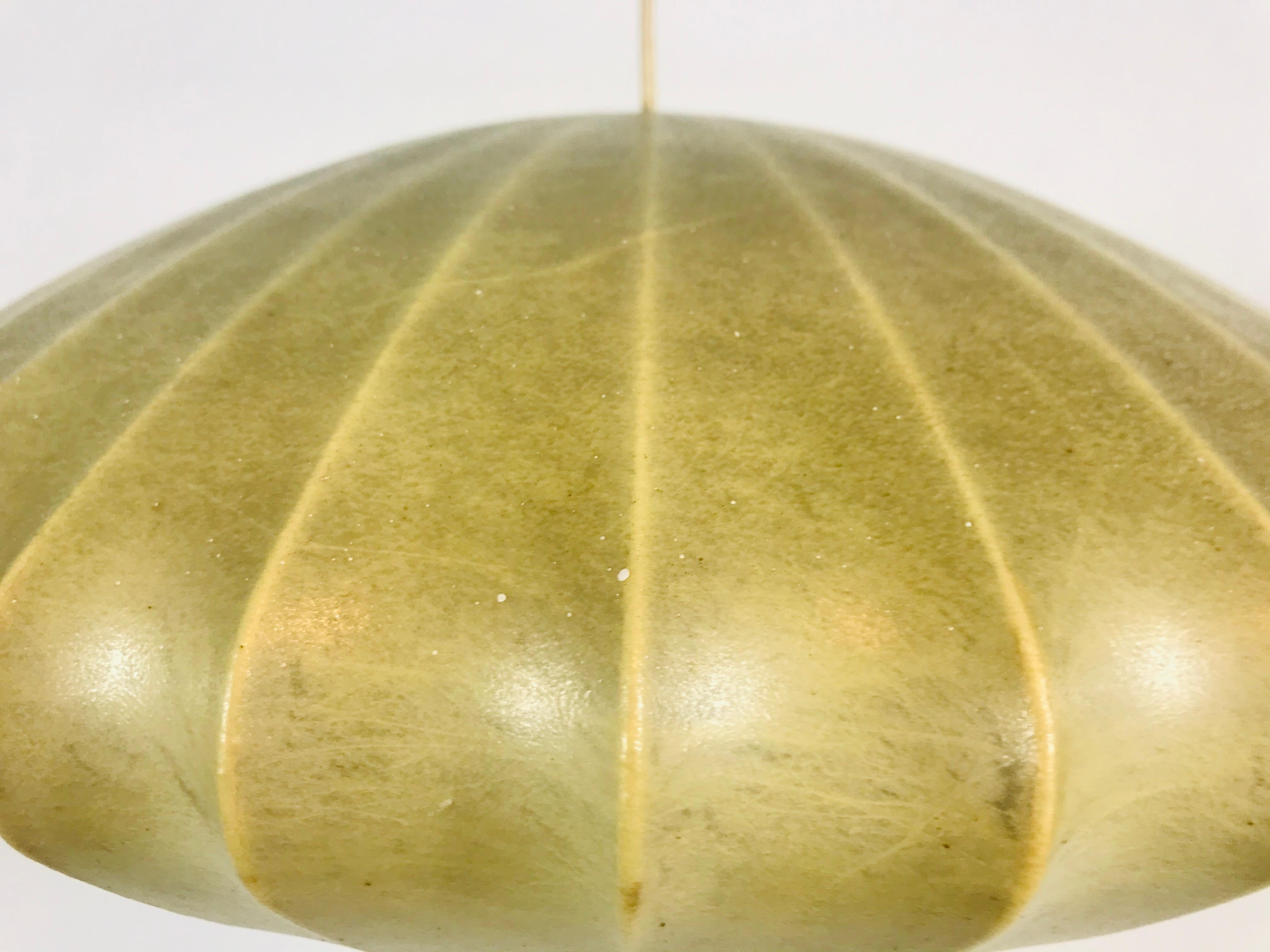 Mid-Century Modern Saucer Cocoon Pendant Lamp by George Nelson, 1960s In Good Condition In Hagenbach, DE
