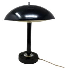 Vintage Mid Century Modern Saucer Desk Lamp ... Space Age UFO Atomic Era Table Lamp