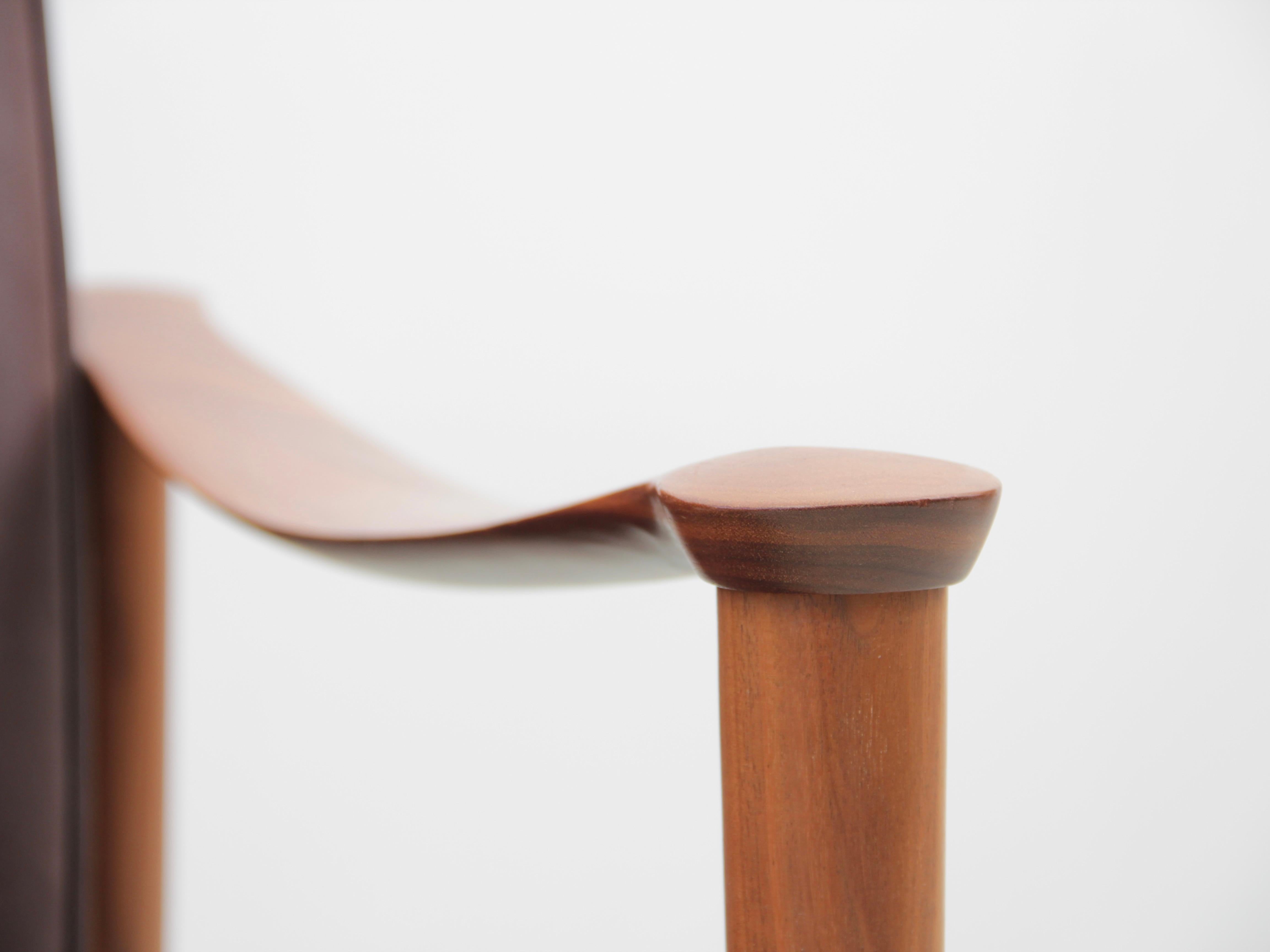 Sedia a sdraio scandinava 711 di Fredrik A. Kayser, Nuova Edizione in vendita 2