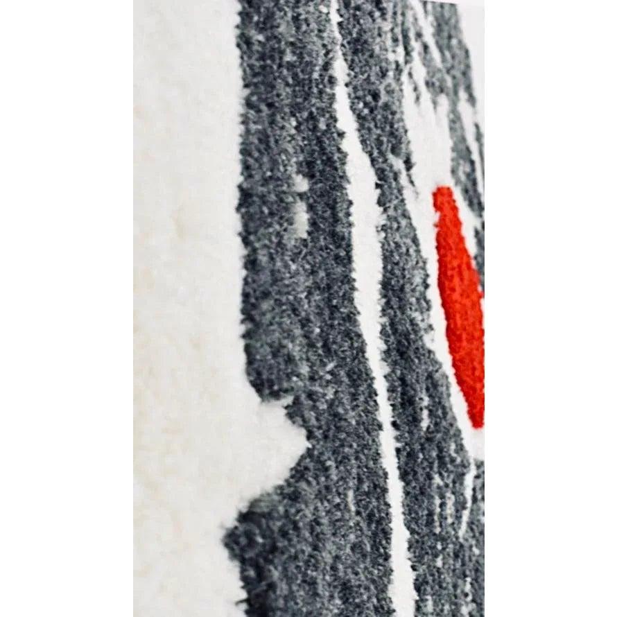 American Mid Century Modern Scandinavian Calder Miro Style Hand Tufted Abstract Tapestry For Sale