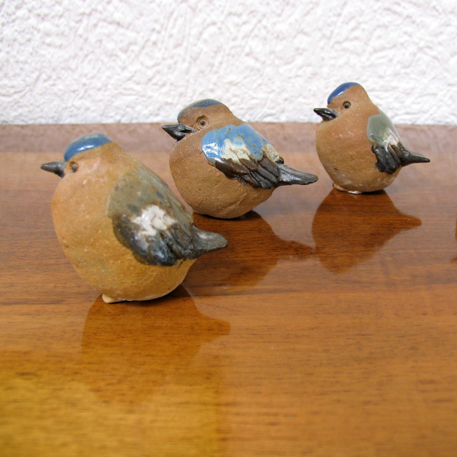 Mid-Century Modern Scandinavian Ceramic Birds Figurines, Sweden, 1960s In Excellent Condition In Bochum, NRW