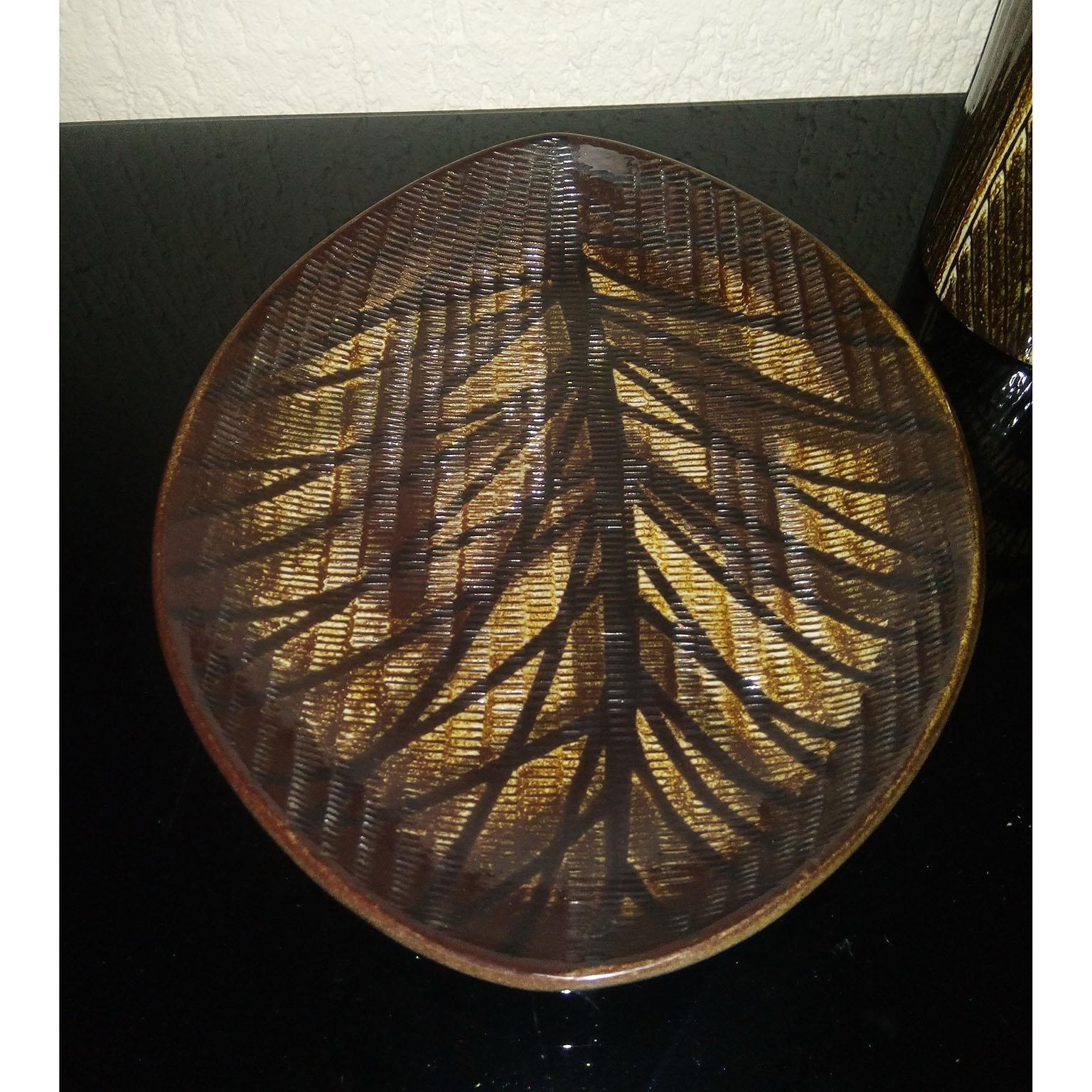 Mid-Century Modern Scandinavian Ceramic by Ingrid Atterberg for Upsala-Ekeby For Sale 1