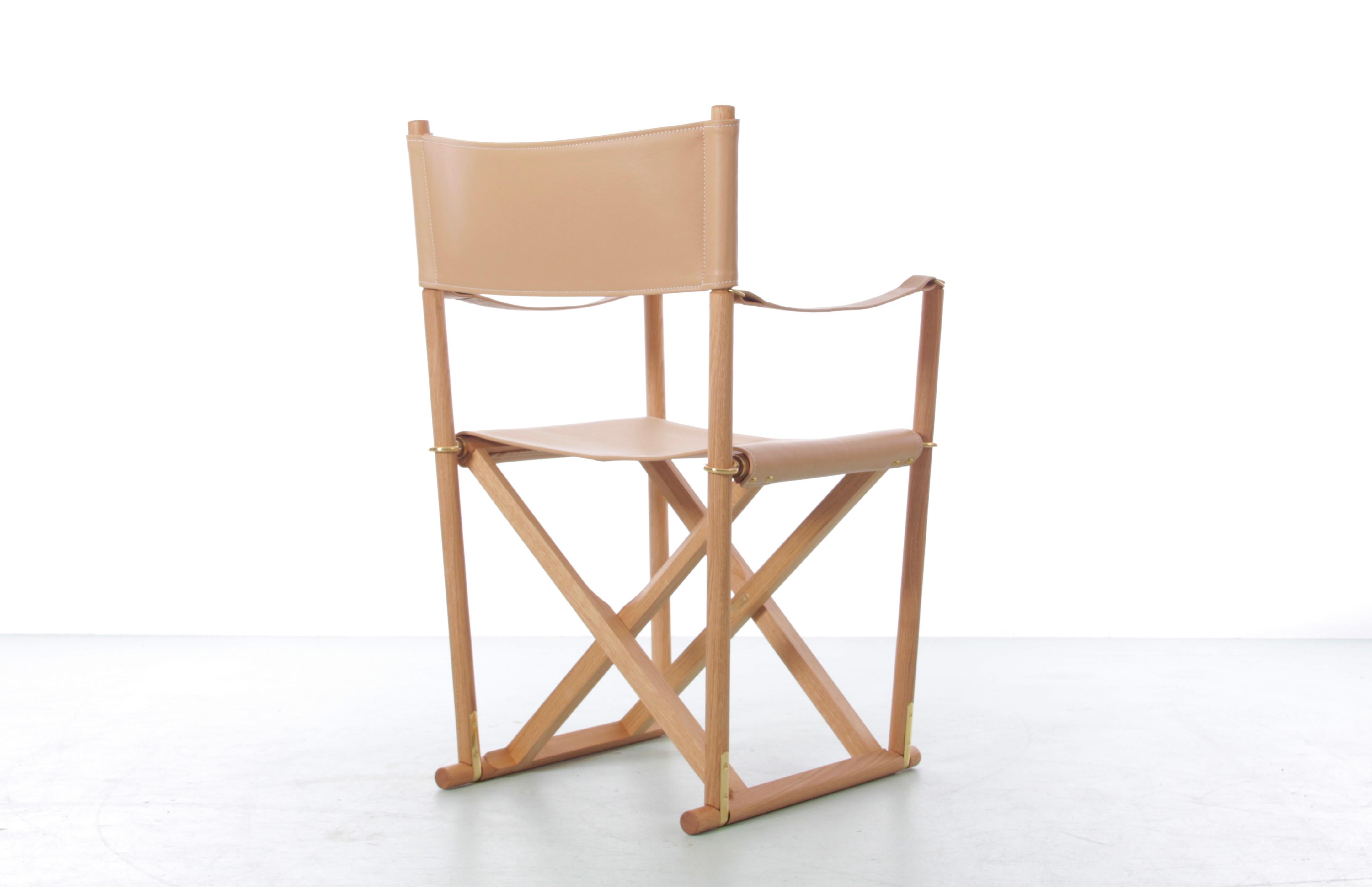 Mitte des Jahrhunderts  Moderner moderner skandinavischer Sessel mit Klappdeckel MK16 von Mogens Koch. Neues Produkt. (Europäisch) im Angebot