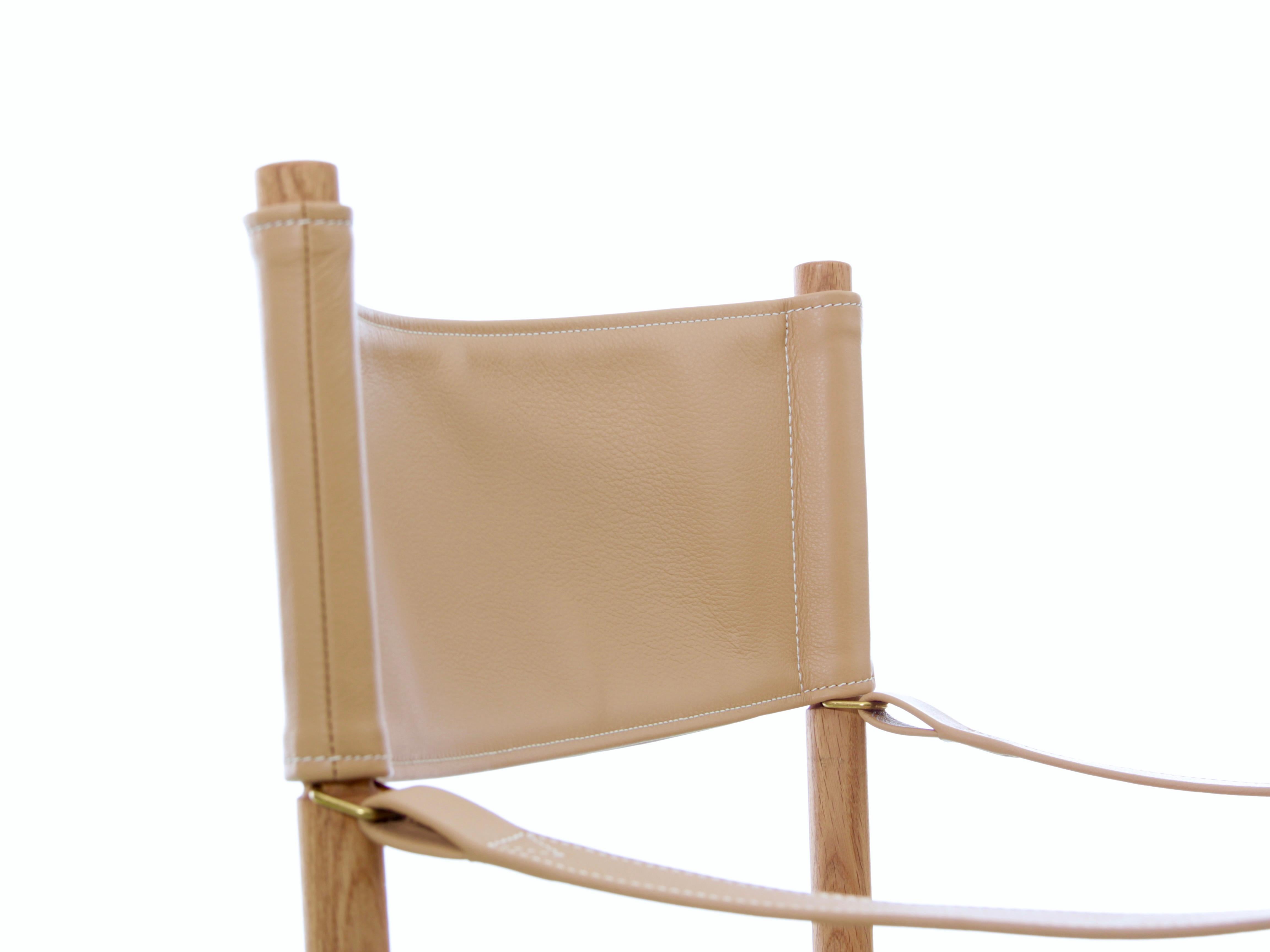 XXIe siècle et contemporain Mid-Century  Chaise scandinave moderne pliante MK16 de Mogens Koch. Nouveau produit. en vente
