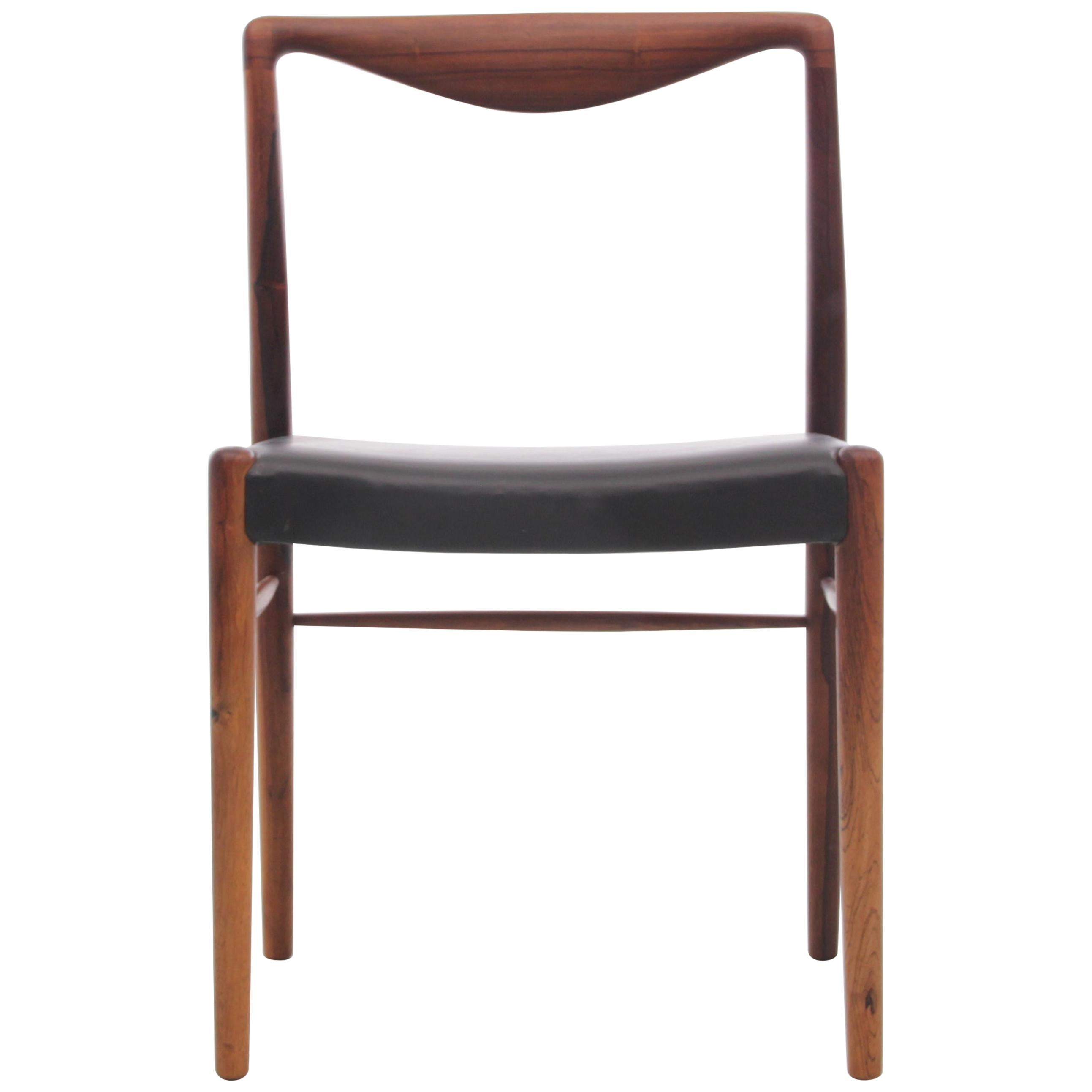 Mid-Century Modern Scandinavian Chair in Rosewood by Kai Lyngfeldt-Larsen