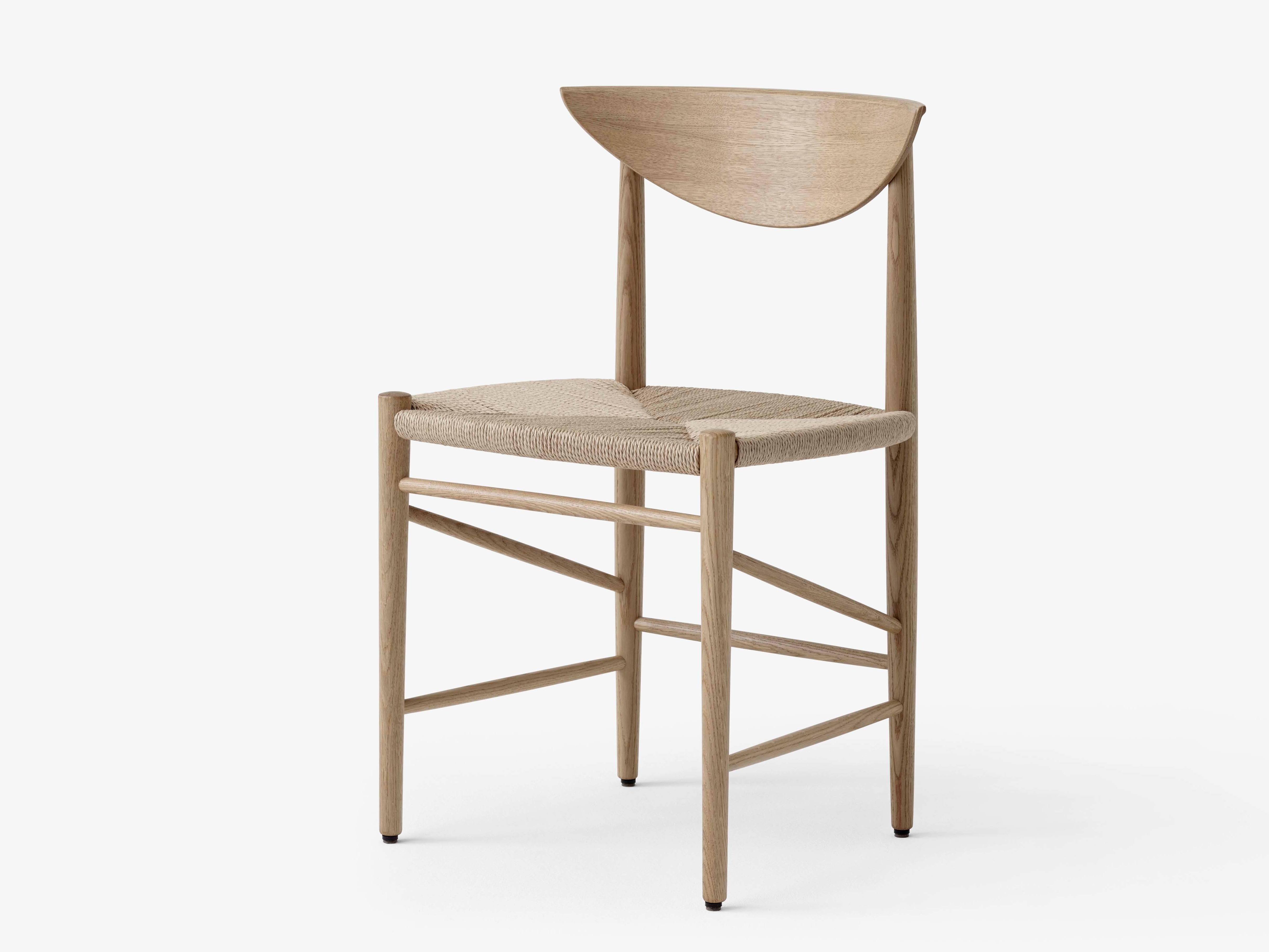 Skandinavischer Stuhl der Jahrhundertmitte Modell 316 in Eiche von Hvidt & Mølgaard (Skandinavische Moderne) im Angebot