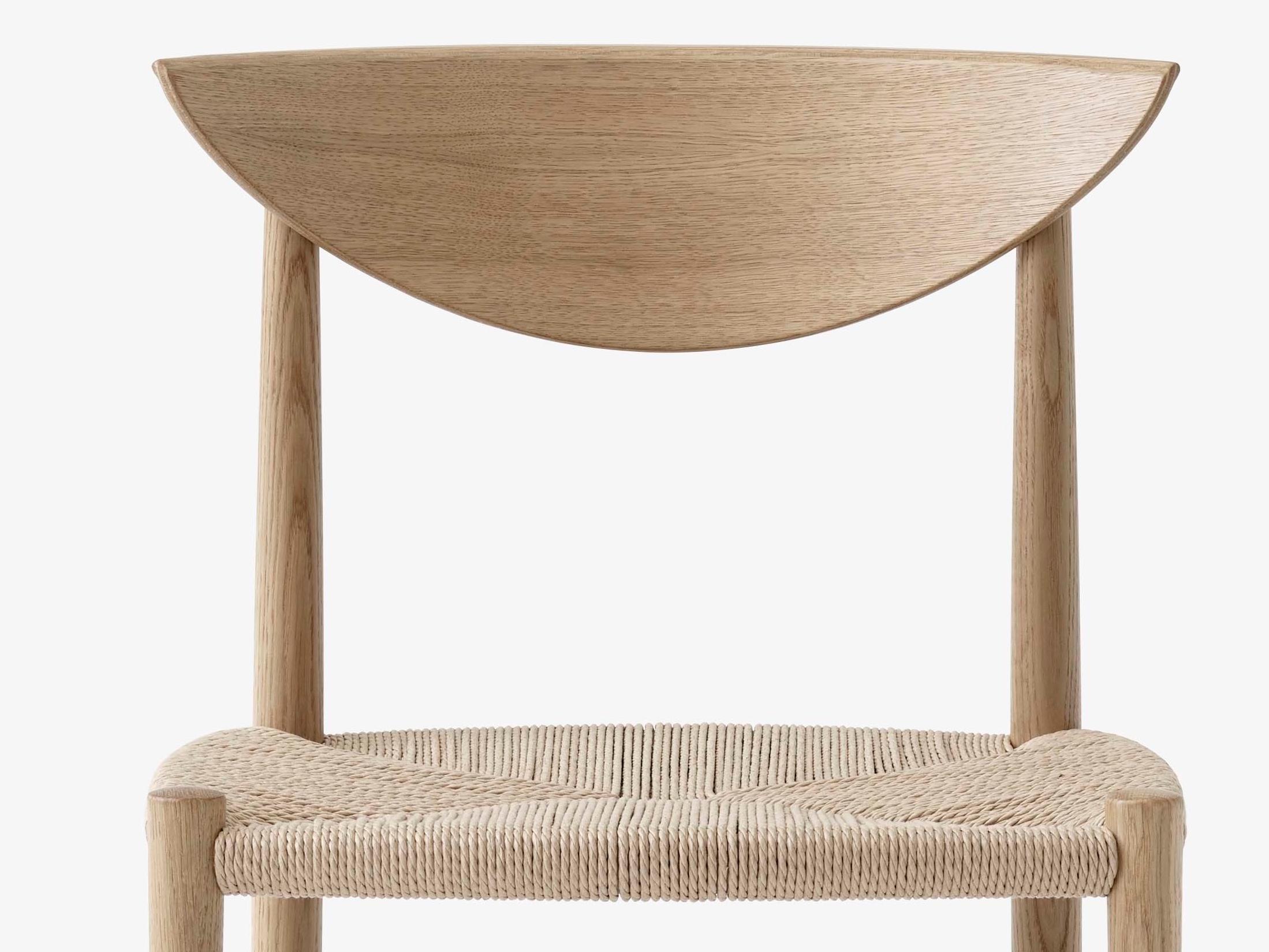 XXI secolo e contemporaneo Sedia scandinava moderna di metà secolo Model 316 in Oak di Hvidt & Mølgaard in vendita