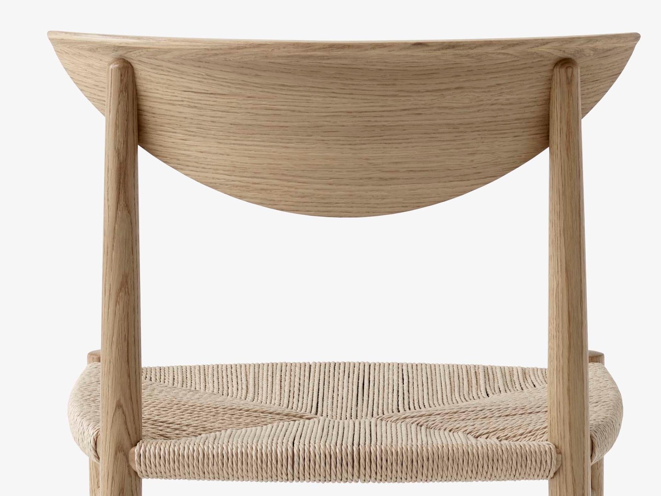 Mid-Century Modern Scandinavian Chair Model 316 in Oak by Hvidt & Mølgaard For Sale 2