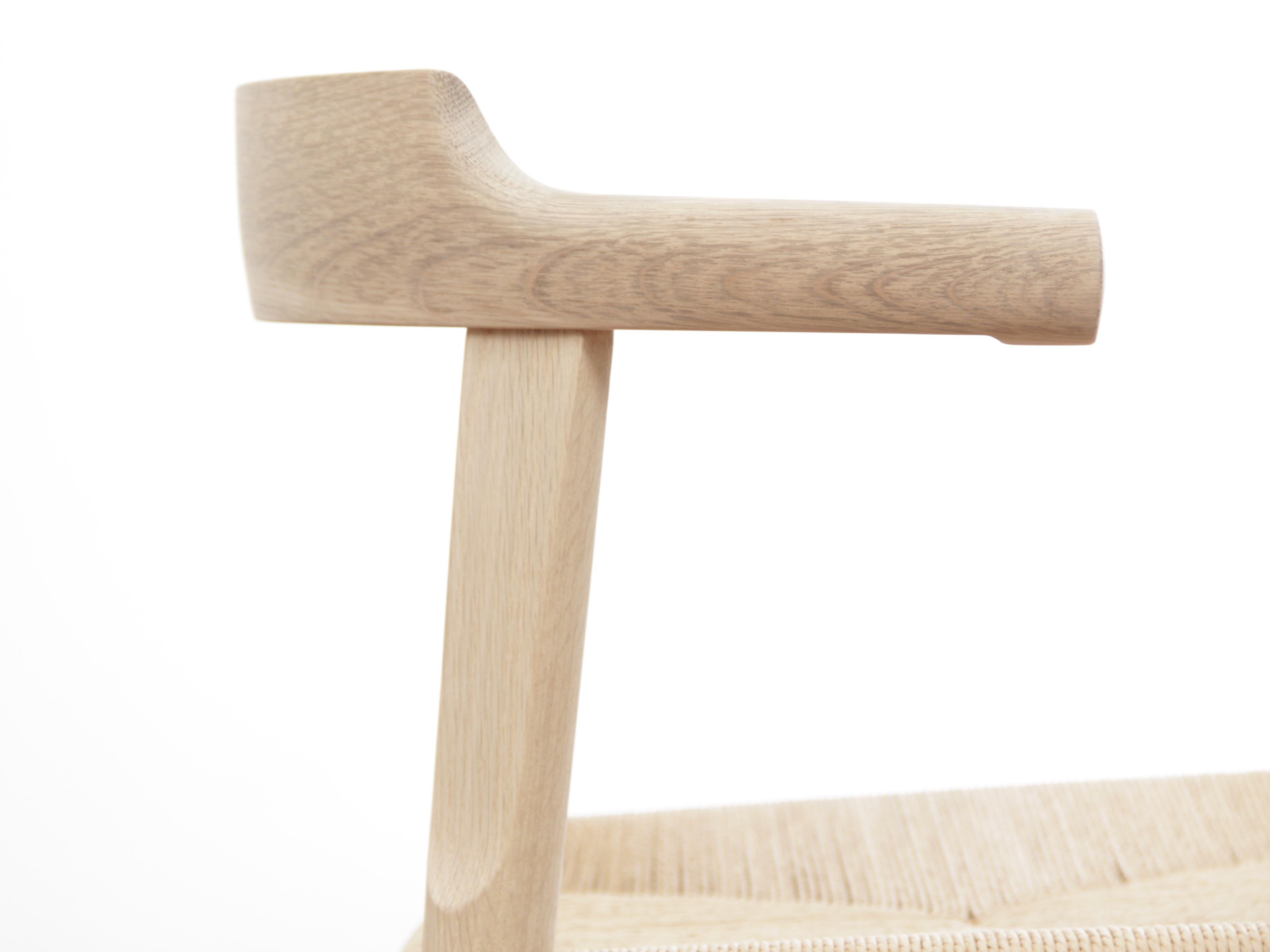Mid-Century Modern Scandinavian Chair Model PP 68 by Hans Wegner For Sale 2