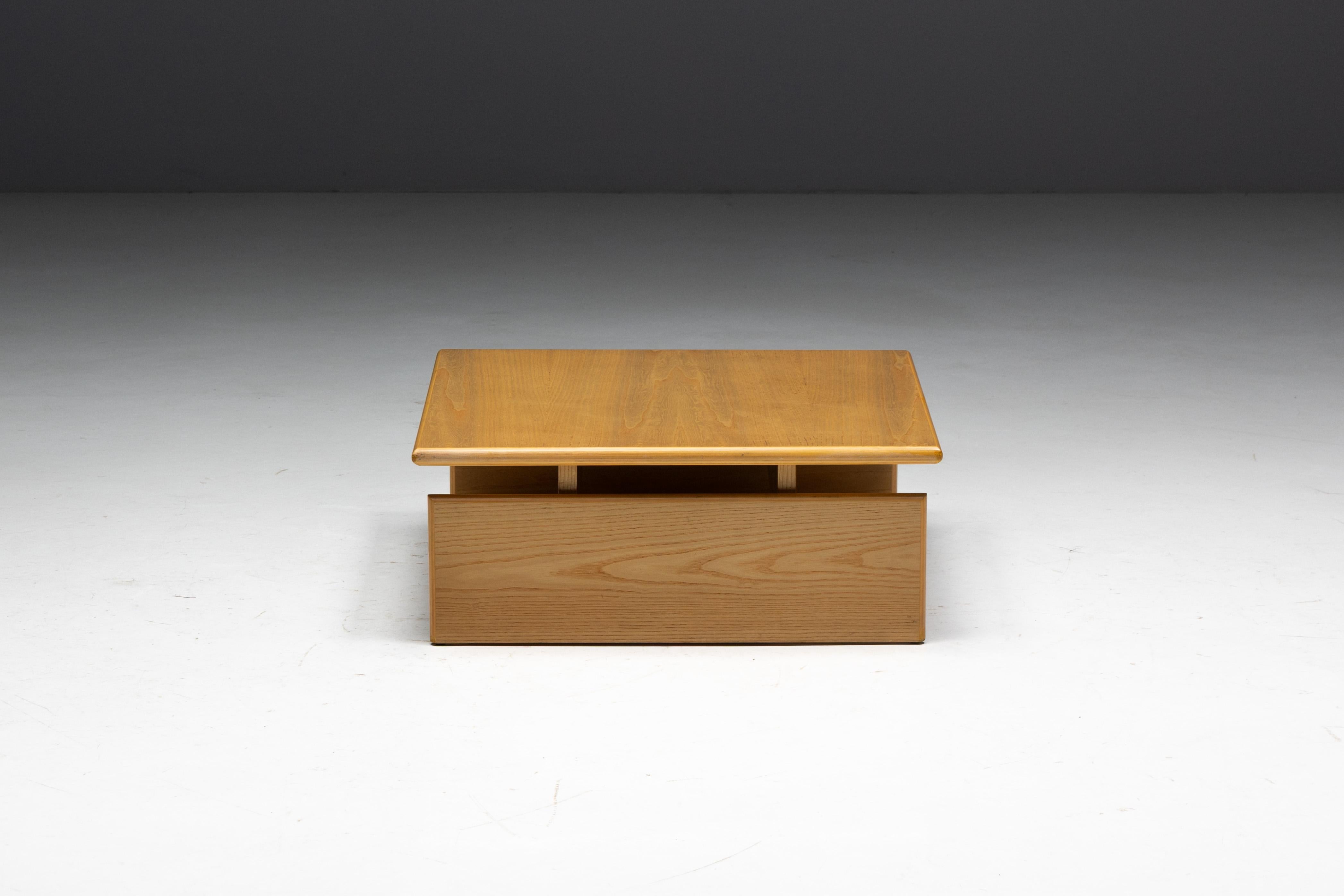 Mid-Century Modern Scandinavian Coffee Table, Denmark, 1970s For Sale 10