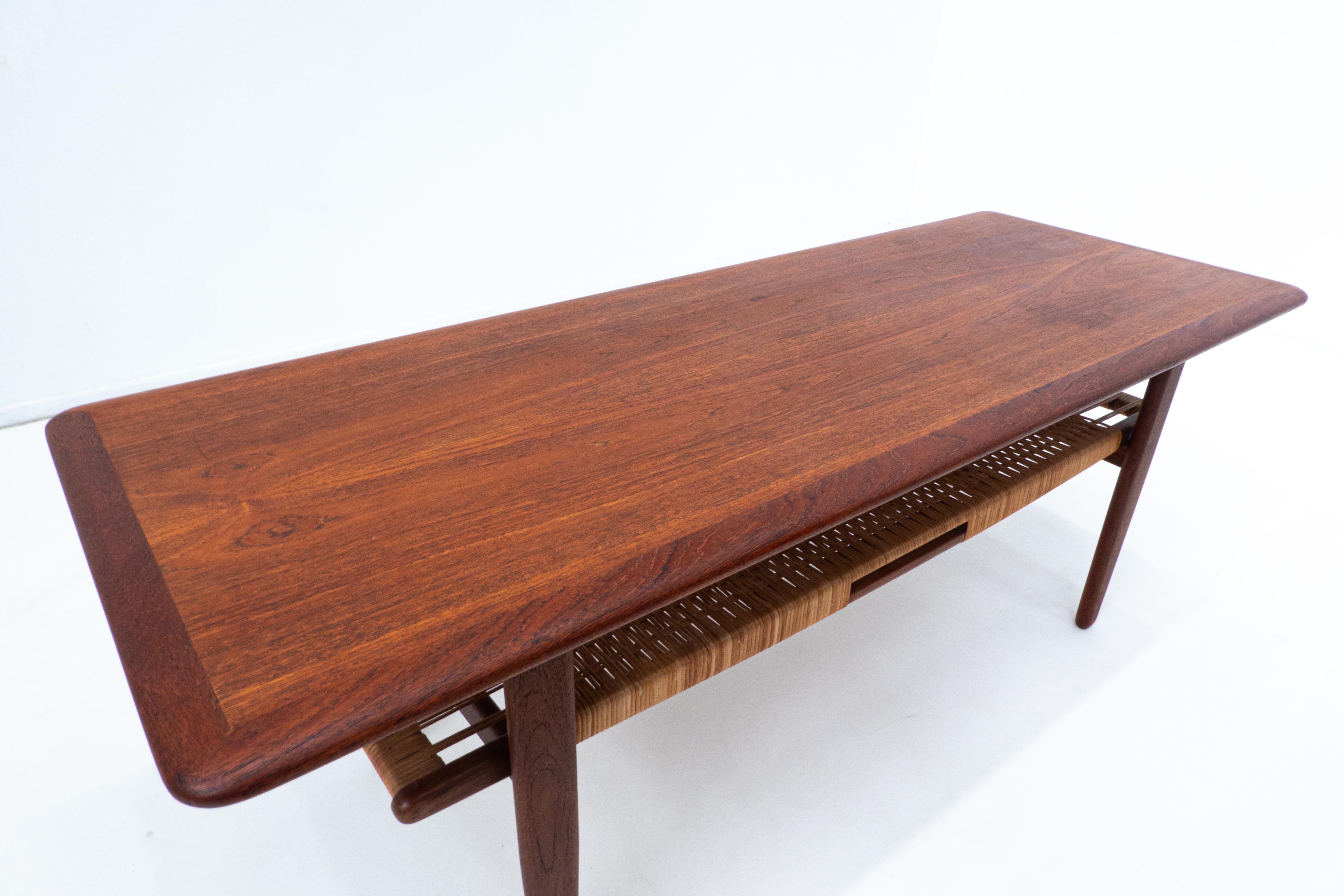 Table basse scandinave The Modern Scandinavian, années 1960.
 