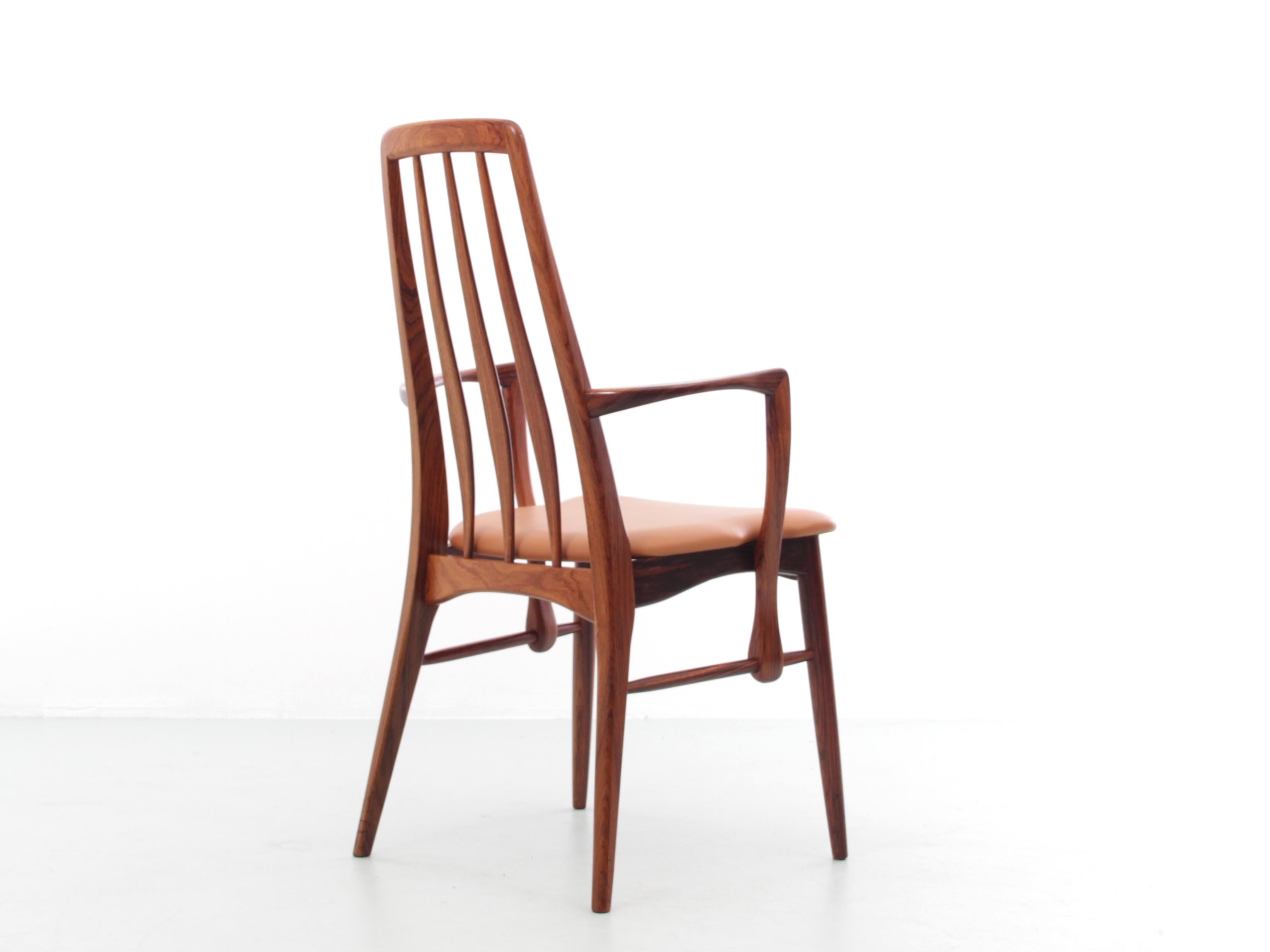 Set di 4 sedie e 2 poltrone in stile scandinavo danese della metà del secolo scorso in vendita 9
