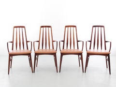 Mid-Century Modern Scandinavian Danish Set of 4 Chairs and 2 Armchairs